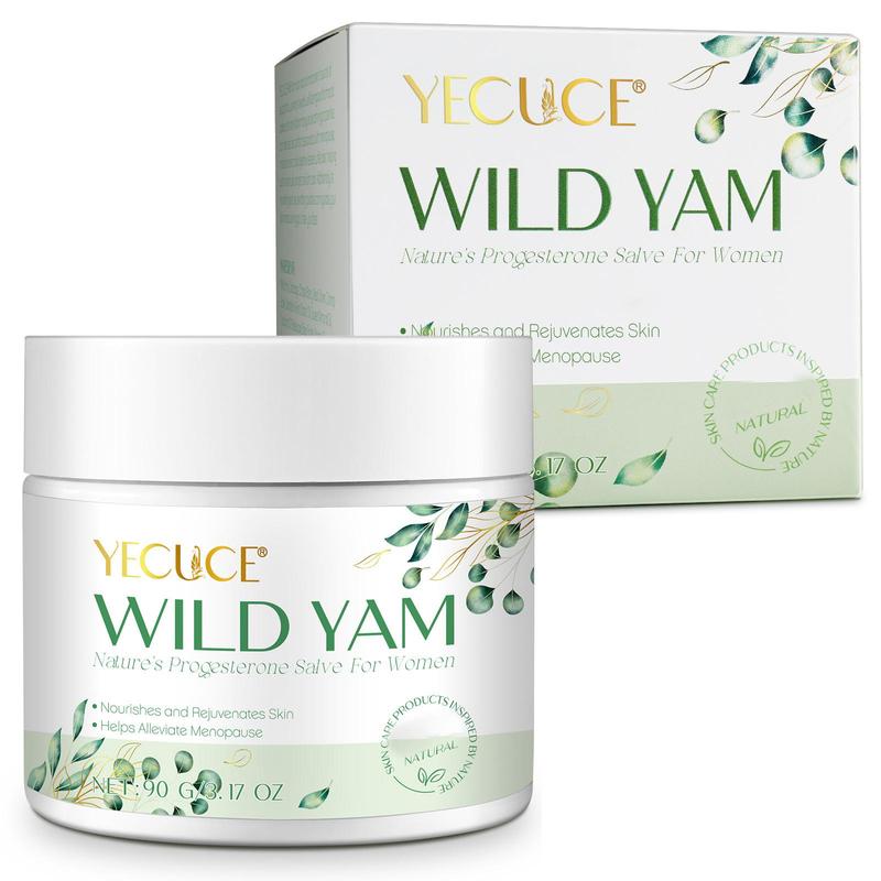 YECUCE Wild Yam Cream 90g – Designed for Women, Nourishes & Repairs, Improves Skin Elasticity & Radiance – Moisturizers & Skincare