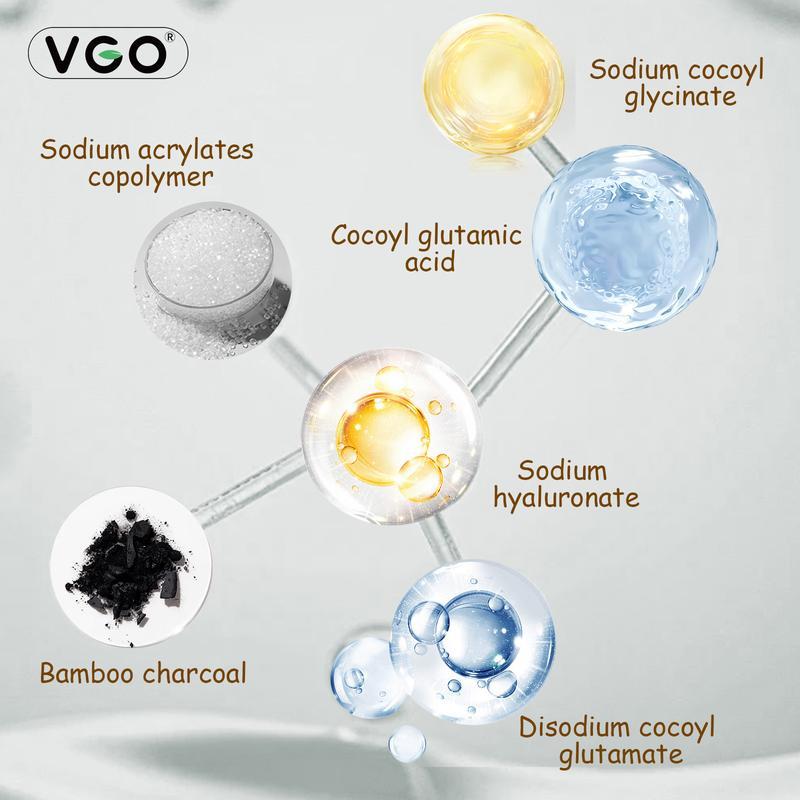 VGO Essence Face Cream Moisturizingand Repairing Set with Vitamin CSerum and Snail Mucin 92% Moisturizer for All Skin Types SkincareAcne Skin Repair facial care vitamin cface serum Hydrating Moisture Cosmetic Daily Fragrance Mild Pack Soothing Comfort