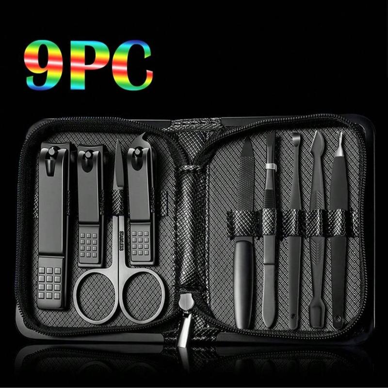 Manicure & Pedicure Tools Set, 1 Set Stainless Steel Nail Grooming Kit, Personal Care Tools for Men & Women, Manicure Tool