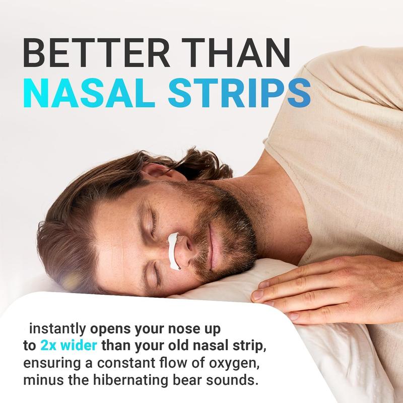 Breathing Nasal Strip Starter Kit,Magnetic Nasal Strip Starter Kit and 30 Day Supply Strengh Extra Strength skin safe nasal strip