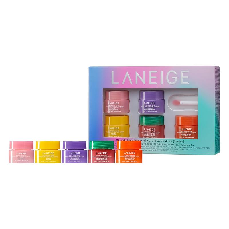 LANEIGE Lip Sleeping Mask: Nourish, Hydrate, Vitamin C, Murumuru & Shea Butter, Antioxidants, Flaky, Dry Lips