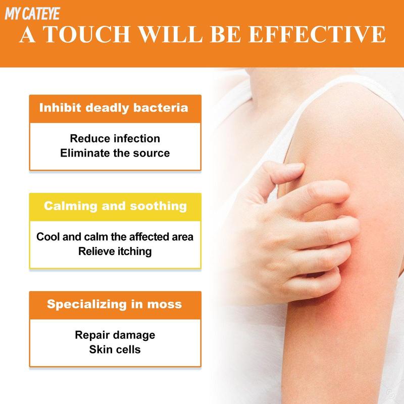 South Moon Bee Venom Psoriasis Cream, Relieve Itchy Skin Repair Hand Moss Moisturizing Skin Care Cream Nails Moisturizer glass rose bottle christmas 2024 ornament christmas