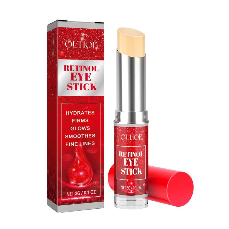 Retinol Eye Cream, 1 2 Counts Moisturizing Eye Stick, Eye Care Product for Women & Men, Daily Skincare Product for Daily Use