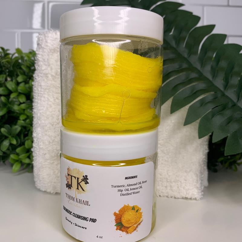 Turmeric cleansing pad