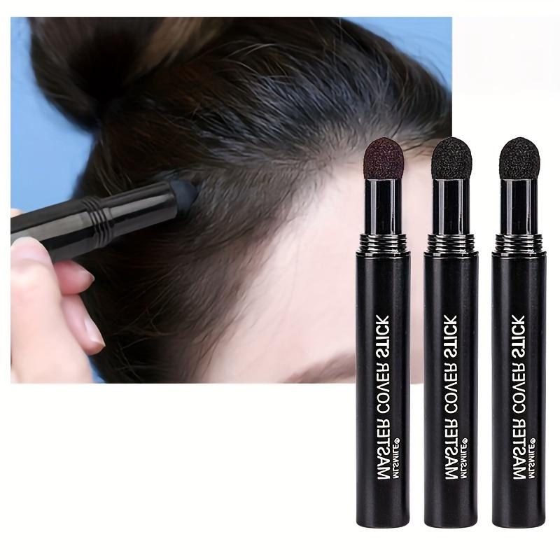 Instant Hair Shadow Root Concealer Stick - Waterproof, Natural-Looking Hairline Powder Filler for Root Coverage