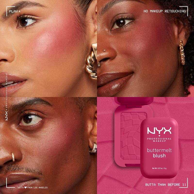 Buttermelt Blush Trio, NYX Professional Makeup