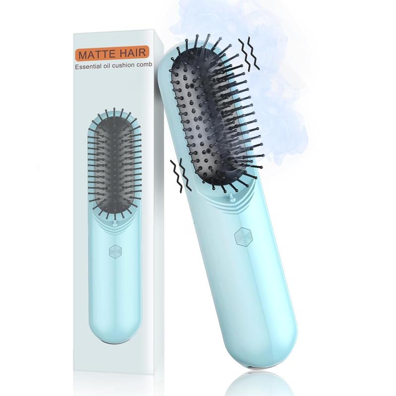 2024 Oil Spray Massage Comb – Electric Scalp Massager Comb with Essential Oil Atomizer for Hair Care, Anti-Frizz & Head Relaxation-Best Christmas Gift