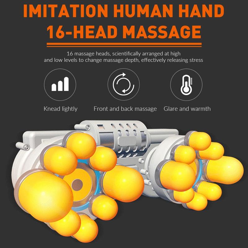 Home Massage, Shiatsu Back Shoulder and Neck Massager with Heat, Electric Deep Tissue 3D Kneading Massage for Neck, Back, Shoulder, Foot and Leg, Portable for Car Use, Best Gifts for Women Men Mom Dad