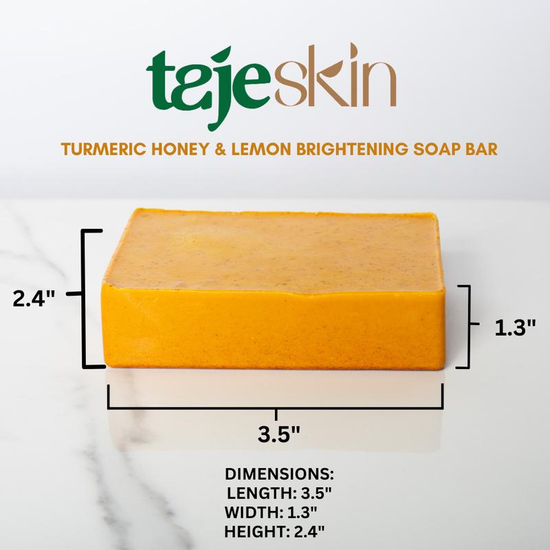 Turmeric Honey & Lemon Brightening Soap Bar