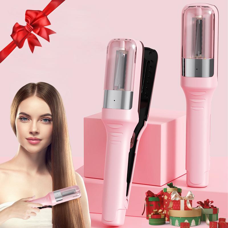 Rechargeable Electric Hair Split End Trimmer, 1 Set Portable Wireless Hair Clipper & Accessories, Multifunctional Hair Care Tool for Gifts