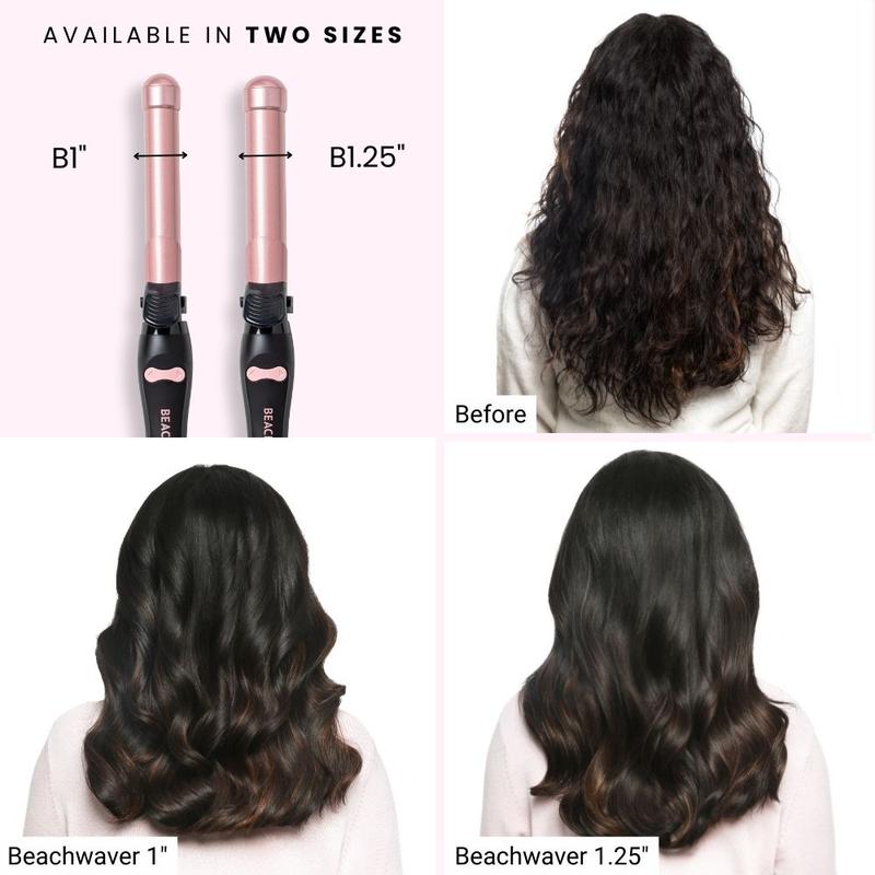 Beachwaver B-Series Rotating Curling Iron - Ceramic barrel for all hair types