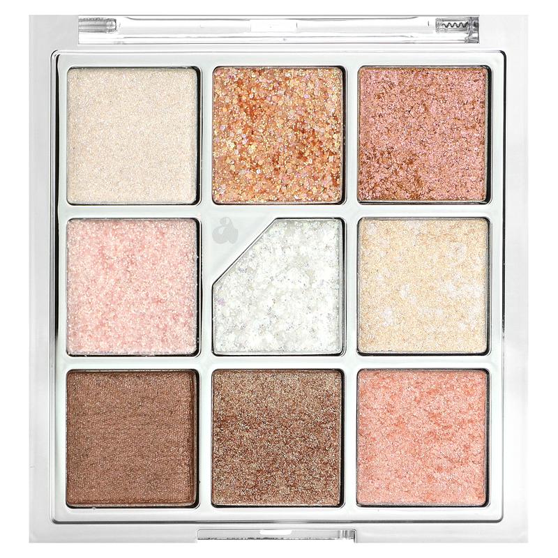 Unleashia Glitterpedia Eyeshadow Palette, No.1 All of Glitter, 0.233 oz