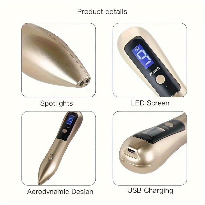 Home Beauty Care Pen, USB Charging 4-Color LED Beauty Pen, Facial Skin Care Tool For Home And Salon Use