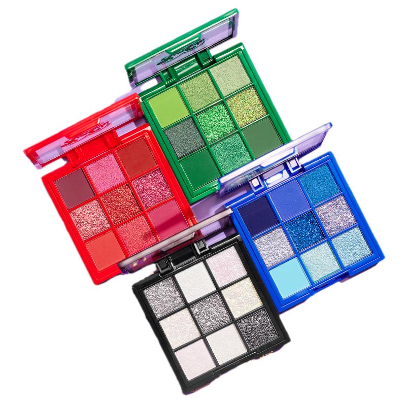 KimChi Chic Jewel Collection Makeup Palette for Flawless Eye Makeup - Matte, Shimmer & Glitter Eyeshadow Colors, Smooth & Easy to Blend, Long-lasting Cosmetic Formula