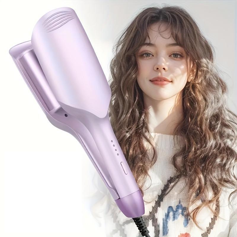 Professional Hair Straightener, Dual Voltage Ceramic Hair Straightening Iron, Hair Curling Iron for Home & Salon Use, Hairdressing Tool for Women & Girls