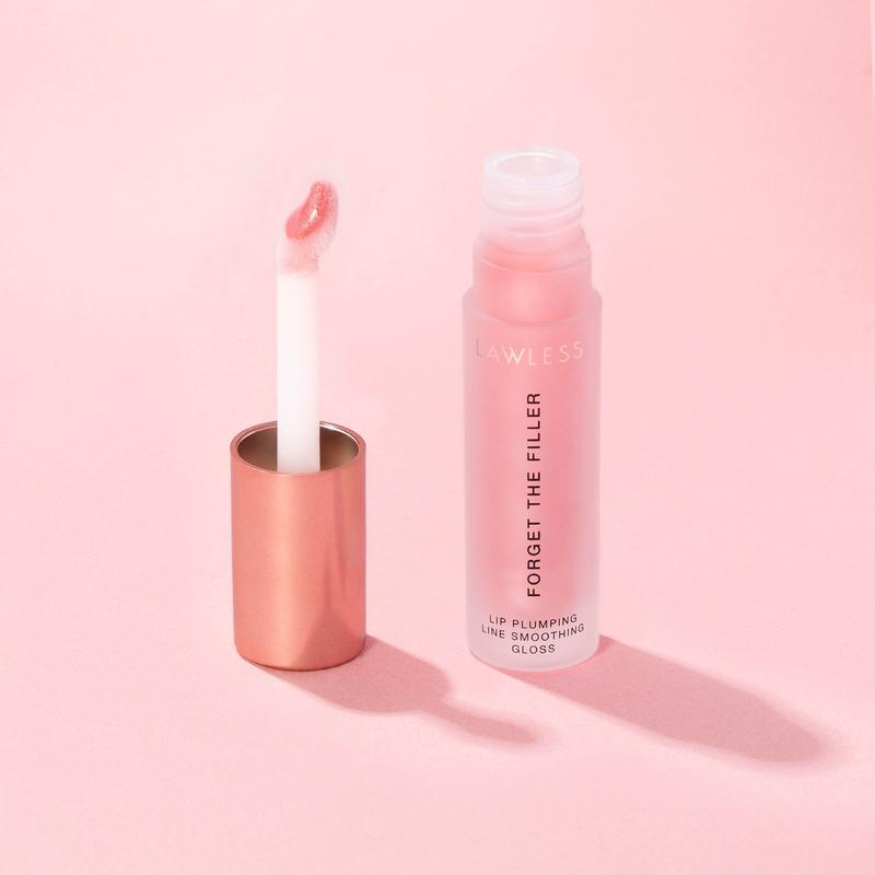 Forget The Filler Lip-Plumping Line-Smoothing Gloss