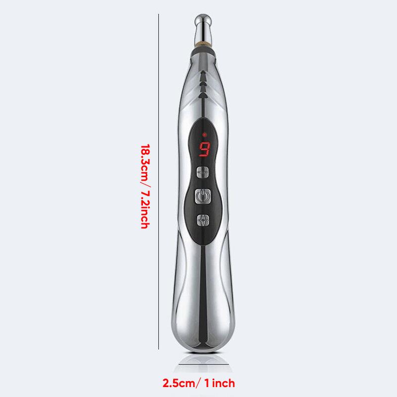 5-in-1Electronic Acupuncture Pen Electric Meridians Therapy Heal Massager Meridian Energy Pen Relief Pain Tools