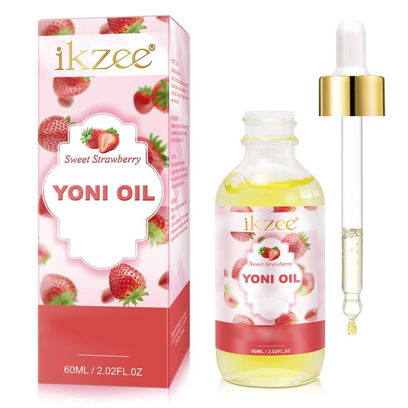 Ikzee Strawberry Body Oil (60 ml) Body Oil Body Care Moisturize Massage Oil Comfort