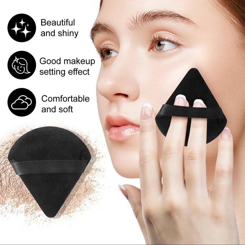 Makeup Tool Set, 44pcs set Makeup Brush & Triangle Powder Puff & Beauty Blender & Cleaning Bowl & Headband & Clean Sponge & Wristband, Makeup Accessories, Gifts for Girlfriend