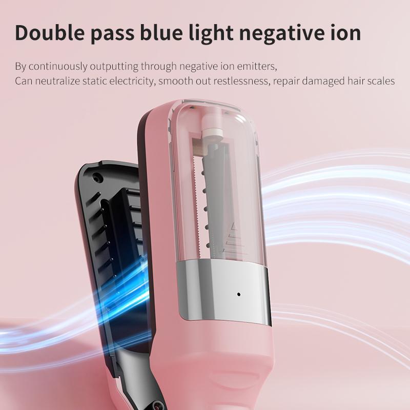 Rechargeable Electric Hair Split End Trimmer, 1 Set Portable Wireless Hair Clipper & Accessories, Multifunctional Hair Care Tool for Gifts