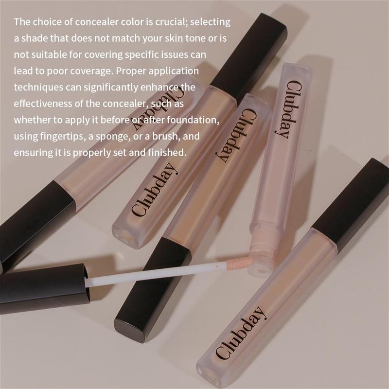 Long-lasting Liquid Concealer, 1 Count Waterproof Concealer Foundation Stick, Makeup Tool for Women, Daily Cosmetics