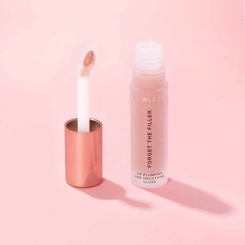 Forget The Filler Lip-Plumping Line-Smoothing Gloss