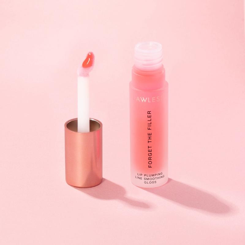 Forget The Filler Lip-Plumping Line-Smoothing Gloss