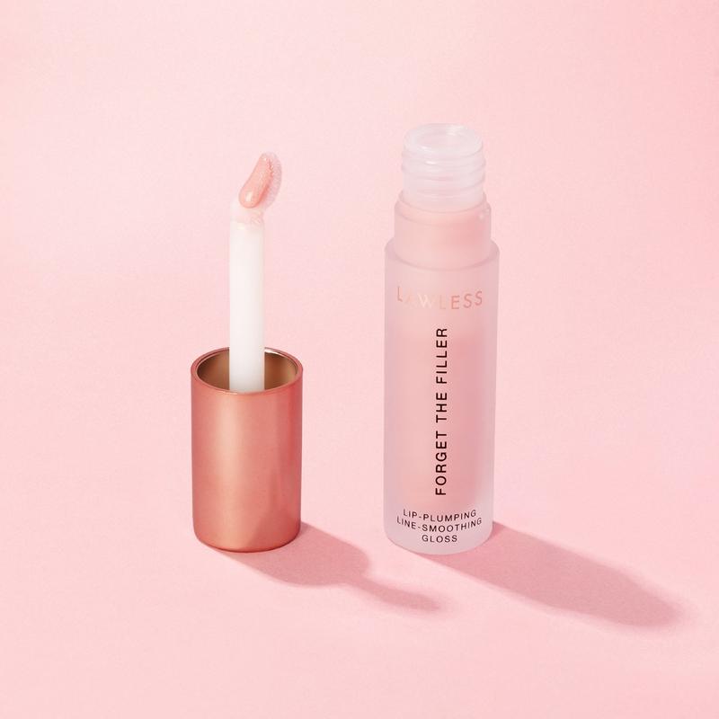 Forget The Filler Lip-Plumping Line-Smoothing Gloss