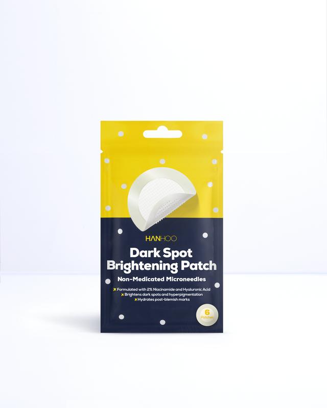 Dark Spot Hydrocolloid Brightening Patch with Niacinamide and Hyaluronic Acid | Fades Dark Spots and Hyperpigmentation | Korean Beauty 6 patch