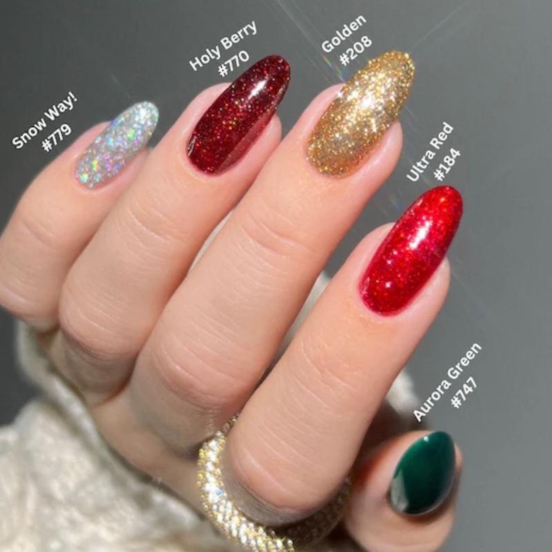 DND Gel ONLY Festive Holiday collection nail care nail art christmas