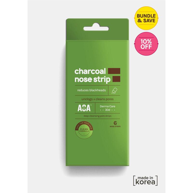 AOA Skin Charcoal Nose Strips 6 Pack