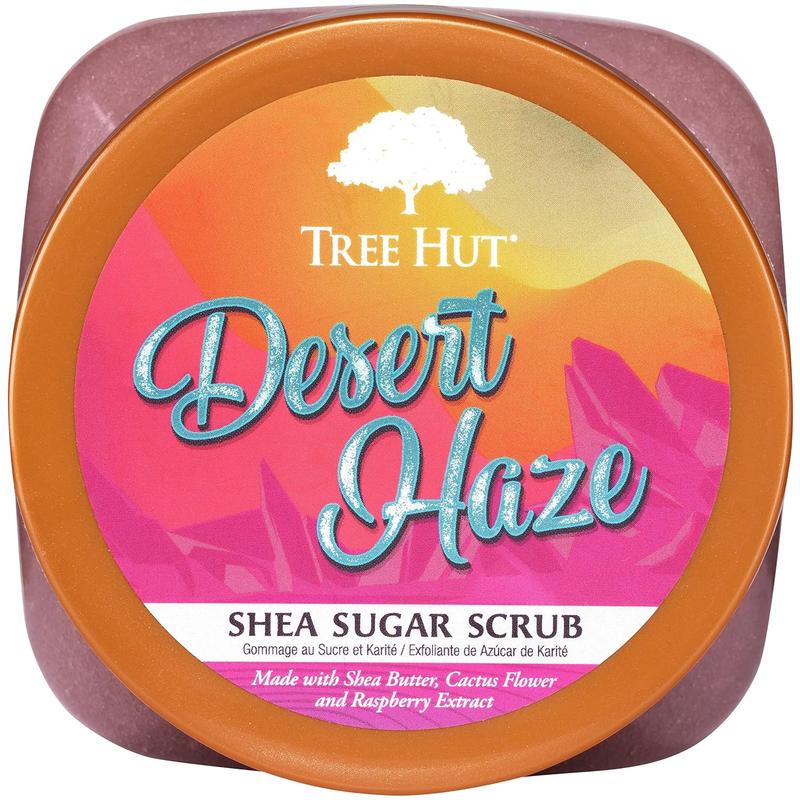 Tree Hut Desert Haze Shea Sugar Scrub | Exfoliating Body Scrub Removes Dead, Dry Skin for a Soft & Hydrated Feel