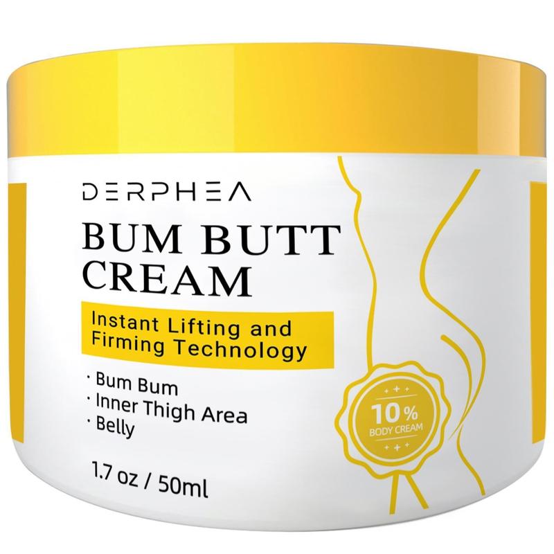 DERPHEA Bum Butt Cream - firming, lifting, tightening cream, body lotion, Body Care, Comfort, Cosmetic, Skin Care