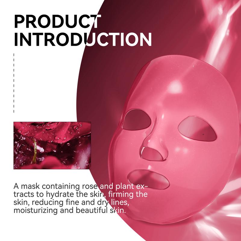 Rose Extract Gel Mask for Deep Hydration, Firming and Radiant Skin - Comfort, Skincare