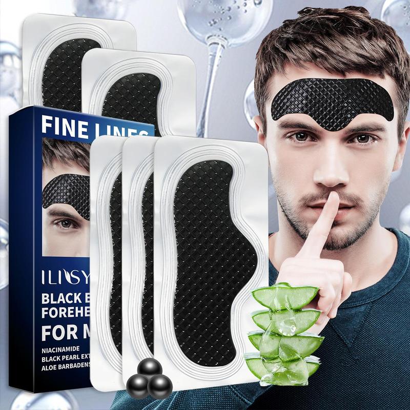 Men's Forehead Patches, 1 Box Moisturizing Forehead Patches, Hydrating Forehead Patches, Face Lifting Patches, Skin Care Products for Men