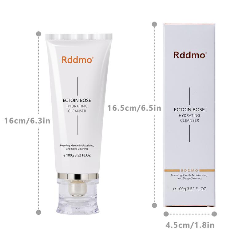 Rddmo Skincare Set, Facial Skincare Cleanser, Moisturizing Cream, Body and Face Cream with Niacinamide & Vitamin E, Skincare Gift Set Suitable for All Skin Types