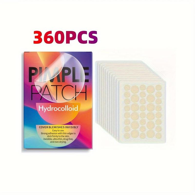 Acne Patch, 36 360pcs Invisible Acne Cover Patches, Hydrocolloid Acne Patches, Facial Skin Care Products for Women & Men