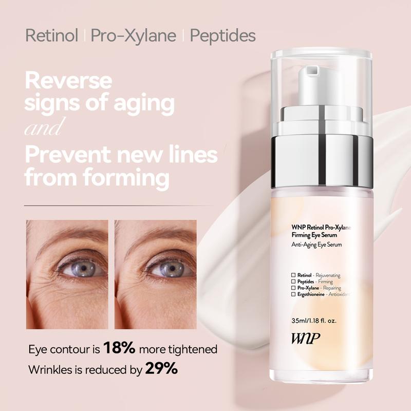 WNP Age Reversal Eye Serum [Vegan] | Retinol & Pro-Xylane Firming Comfort Skin Skincare