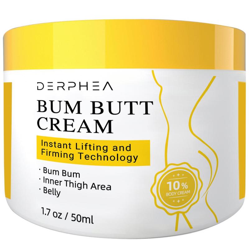 DERPHEA Bum Butt Cream - firming, lifting, tightening cream, body lotion, Body Care, Comfort, Cosmetic, Skin Care