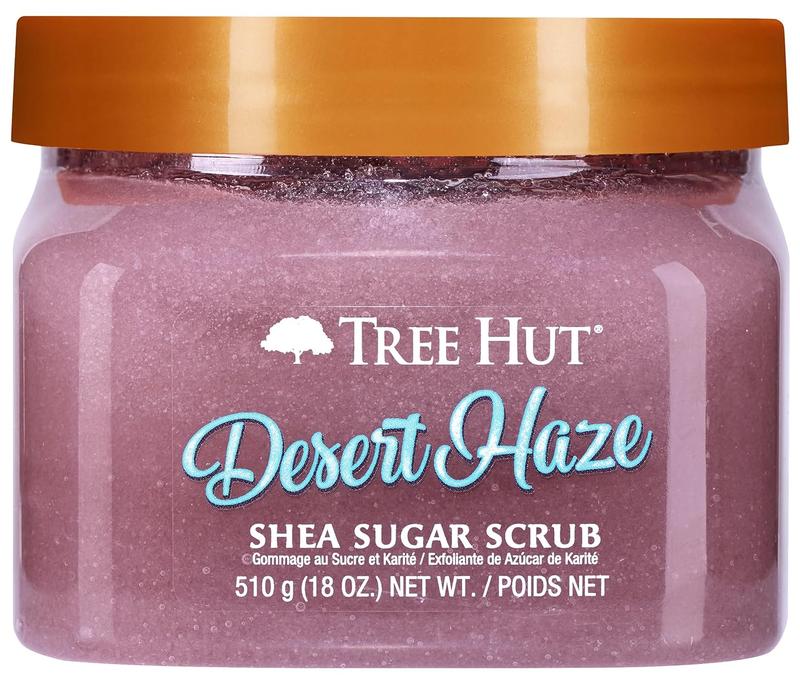 Tree Hut Desert Haze Shea Sugar Scrub | Exfoliating Body Scrub Removes Dead, Dry Skin for a Soft & Hydrated Feel