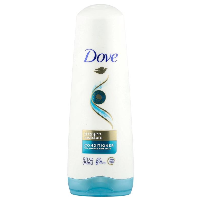 Dove Oxygen Moisture Conditioner, For Fine Hair, 12 fl oz (355 ml)