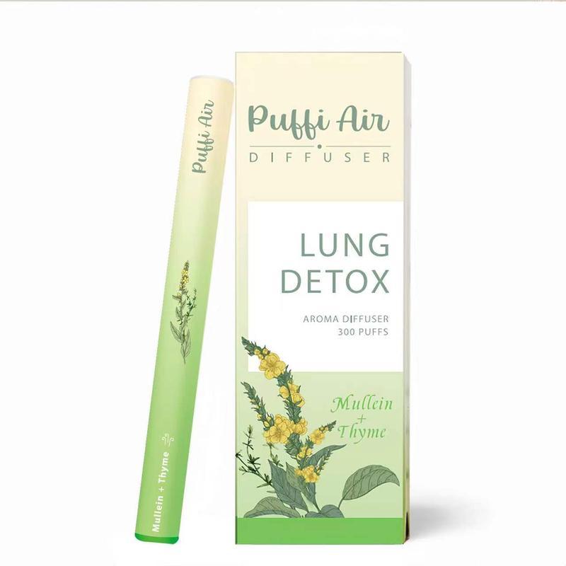 Natural Lung Detox Aromatherapy Blend for Healthy Lungs - Fresh Breath Diffuser - Cleansing, Oral