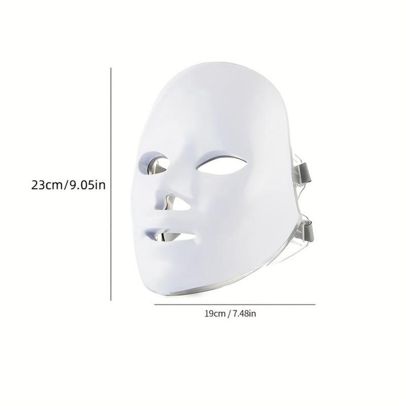 LED Light Facial Mask, 1 Count Facial Skin Care Mask, Facial Beauty Tool for Women, Professional Facial Skin Care Tool for Home & Salon Use