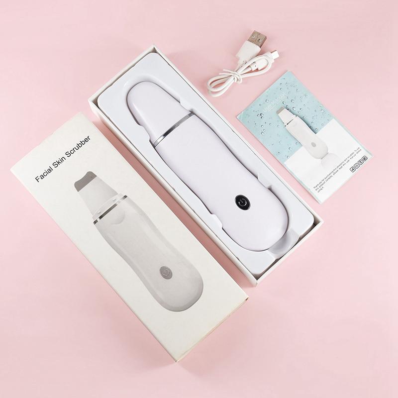 Skin Scrubber Face Spatula Facial Skin Exfoliator Scraper and Blackhead Remover Pore Cleaner Face Lifting Tool Comedones Extractor for Facial Deep Cleansing