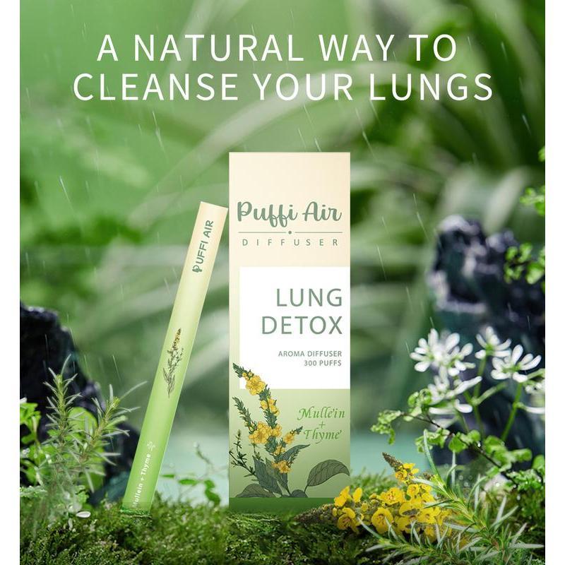 Natural Lung Detox Aromatherapy Blend for Healthy Lungs - Fresh Breath Diffuser - Cleansing, Oral