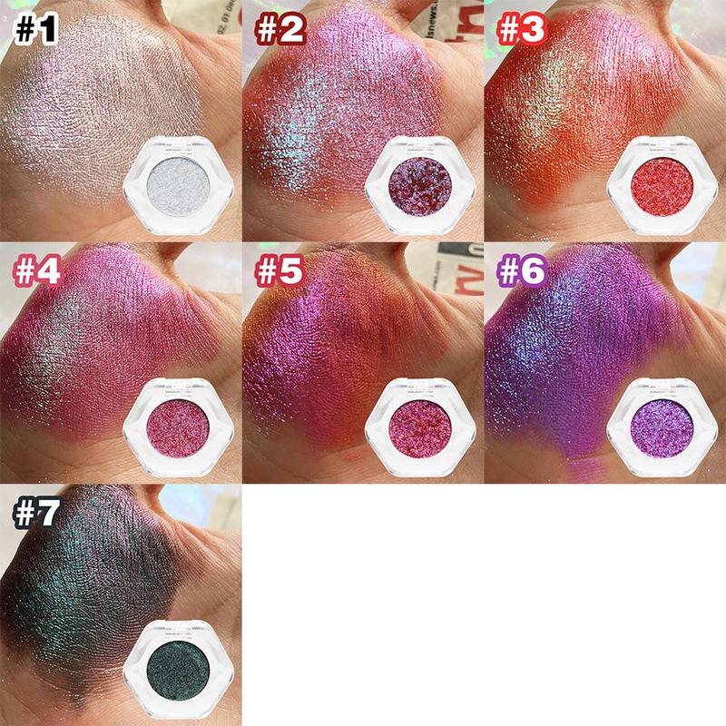 Optical Color-changing Pearlescent Shimmering Chameleon Eyeshadow (1 Count), 14 Colors To Choose