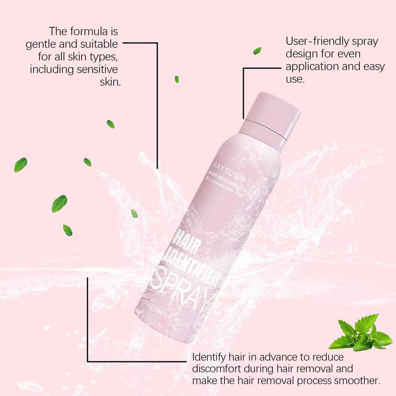 [SUMMER SALES] Hair Identification Spray for Face Shaving, Skin Dermaplaning Spray for Face, Moisturizing and Skin Care Dermaplaner Spray Body Care Hair Removal Wax Cosmetic Comfort