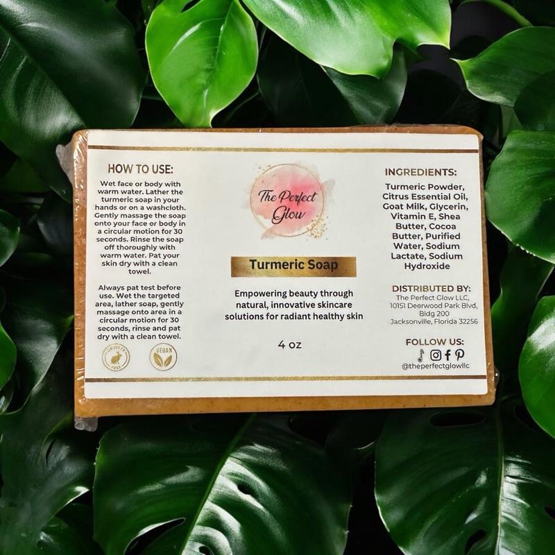 The Perfect Glow Turmeric Kojic Acid Soap Nursing Cleansing Moisturizer Skincare