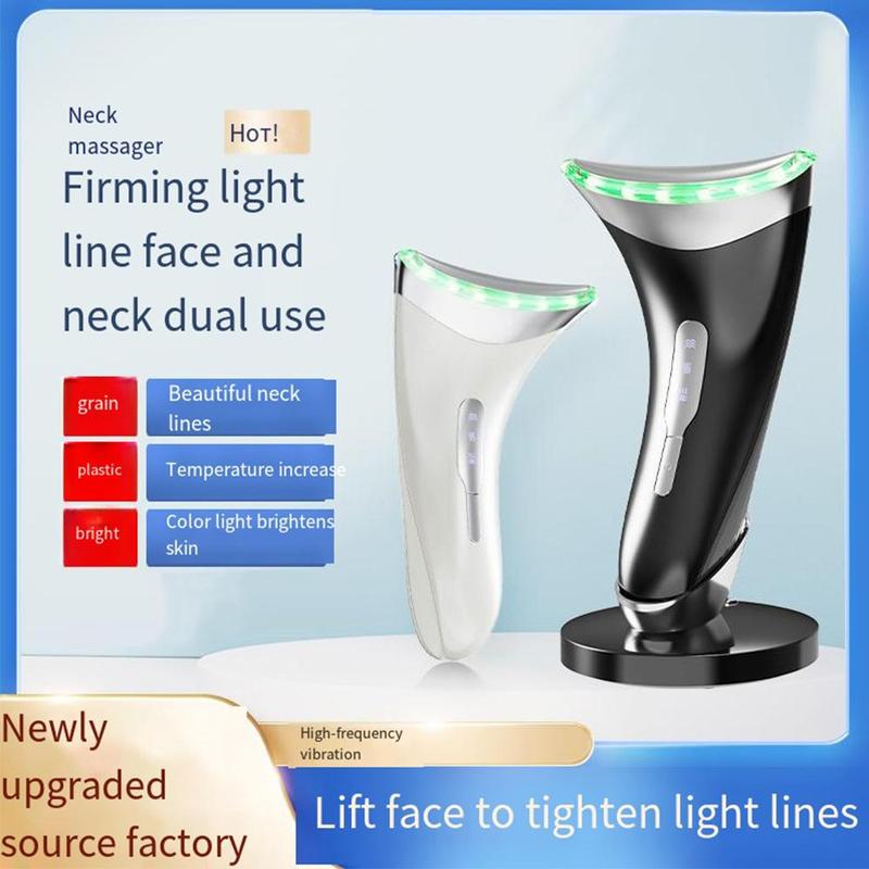 USB Rechargeable Neck Massager, Multifunctional Neck Lifting & Firming Beauty Instrument, Professional Facial Beauty Instrument for Women & Girls