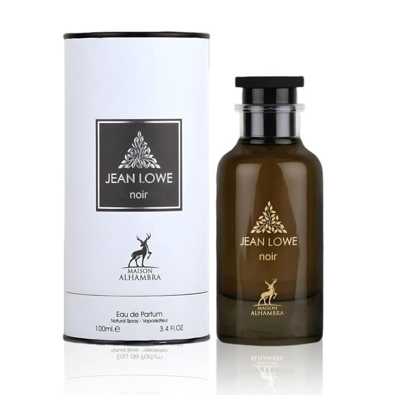 Jean Lowe Noir by Maison Alhambra Eau de Parfum Spray, 3.4 Ounce Perfume Spray